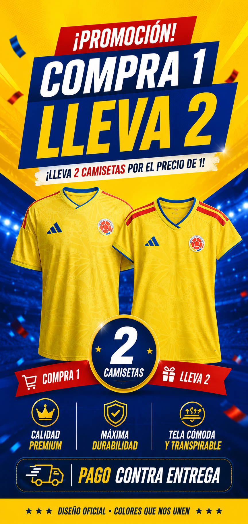 Tienda Colombia — Compre 1 Leve 2